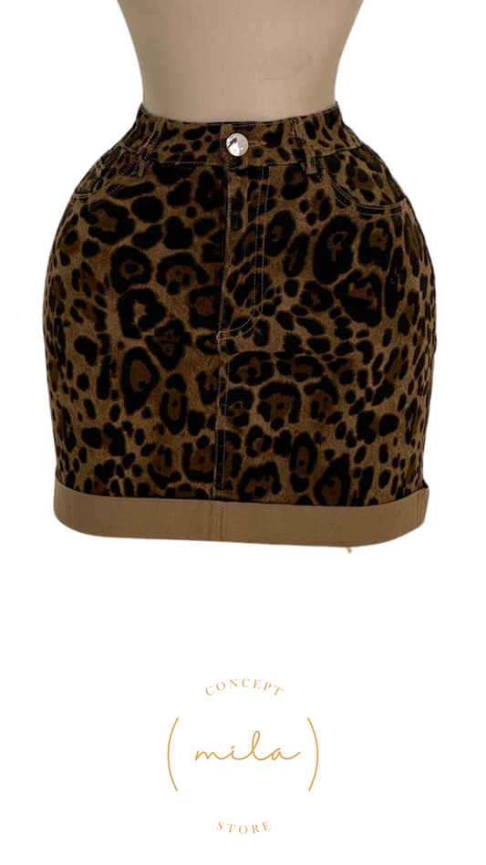 Falda Animal Print